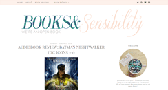 Desktop Screenshot of booksandsensibility.com